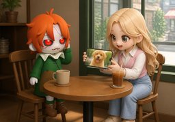 화제를 바꿀게요.のイラスト