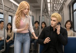 조용히 해 주실래요?のイラスト