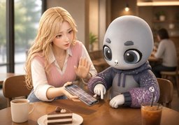 ~ 올리지 말아 주세요.のイラスト