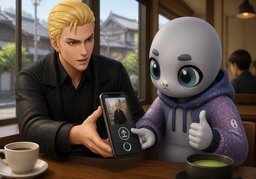 ~ 올려 주실래요?のイラスト
