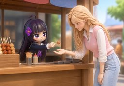 맛볼 수 있을까요?のイラスト