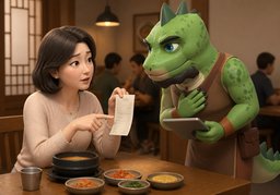 ~ 잘못 청구되었어요.のイラスト