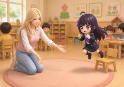 ~ 모여 주세요.のイラスト