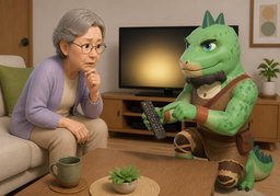 ~ 어떻게 켜요?のイラスト