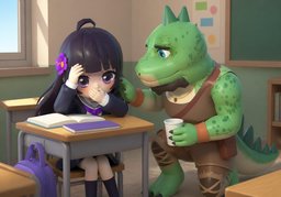 토할 것 같아요.のイラスト
