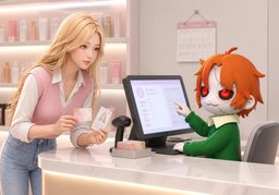 ~ 재발급 가능해요?のイラスト