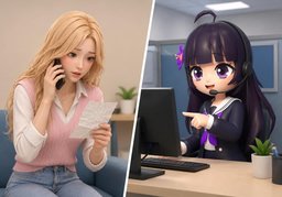 접수 번호 ~ 알려 주세요?のイラスト