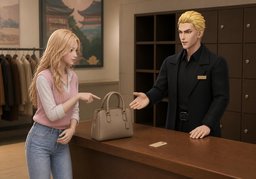 ~ 무료 위탁 가능한가요?のイラスト