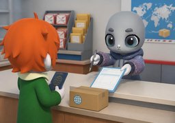 ~ 부쳐도 돼요?のイラスト
