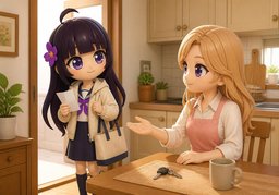 ~ 대신 찾아가도 돼요?のイラスト