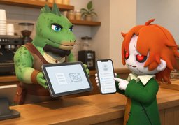 영수증 이메일 주소는 ~예요.のイラスト
