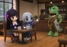 겉모습은 ~이에요.のイラスト
