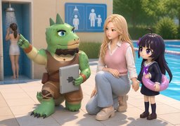 ~ 이용 규정이 어떻게 돼요?のイラスト