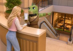 ~ 위치와 운영 시간이 어떻게 되나요?のイラスト