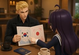 ~인가요, ~인가요?のイラスト