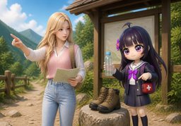~에 필요한 준비물이 뭐예요?のイラスト
