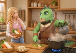 어떻게 ~하면 될까요?のイラスト