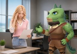 너무 부담 갖지 않으셔도 돼요.のイラスト