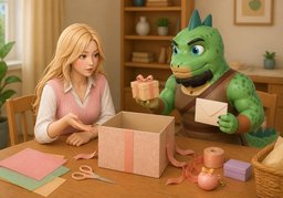 ~에 무엇을 넣어야 하나요?のイラスト