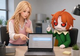 CC에 ~ 포함해 주세요.のイラスト