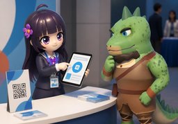~ 신청할 수 있어요?のイラスト