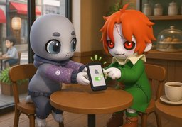 ~ 활성화해 주세요.のイラスト