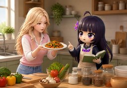 ~ 방법 알려 주세요.のイラスト