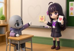 ~의 의미가 뭐예요?のイラスト