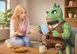 권장사항은 ~이에요.のイラスト