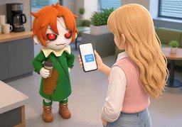 참고로 ~.のイラスト