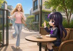 ~ 맞출게요.のイラスト