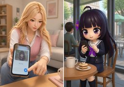보냈어요.のイラスト