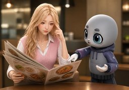 혼란스러워요.のイラスト