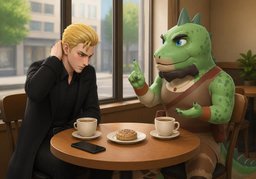 무례했다면 죄송해요.のイラスト