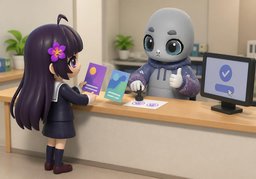 ~ 동시에 신청할 수 있나요?のイラスト