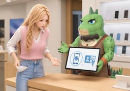 ~ 분실 시 재설정 절차는 어떻게 되나요?のイラスト