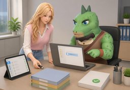 파일 이름은 ~로 해 주세요.のイラスト