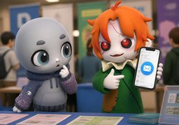 참가 신청은 ~로 해 주세요.のイラスト