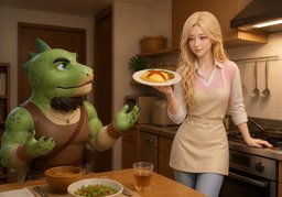 저는 ~ 할 줄 알아요.のイラスト