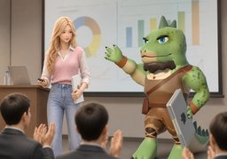 잘 준비했네요.のイラスト