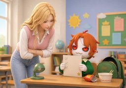 ~ 했어요?のイラスト