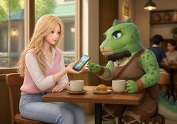 look at ~のイラスト
