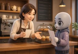 be interested in ~のイラスト