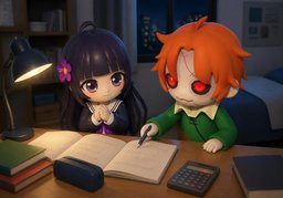 Can you help me ~?のイラスト