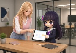 set up ~のイラスト