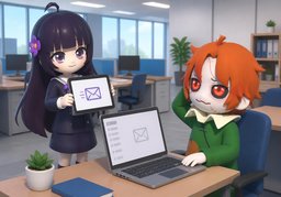 Did you receive ~?のイラスト