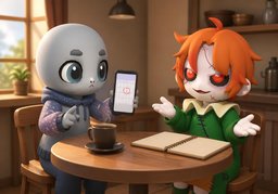 Are you available on ~?のイラスト