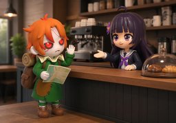 Can I ask you a question?のイラスト