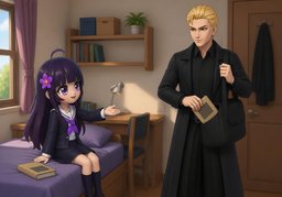 return ~ to ~のイラスト