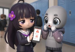 Oh no!のイラスト